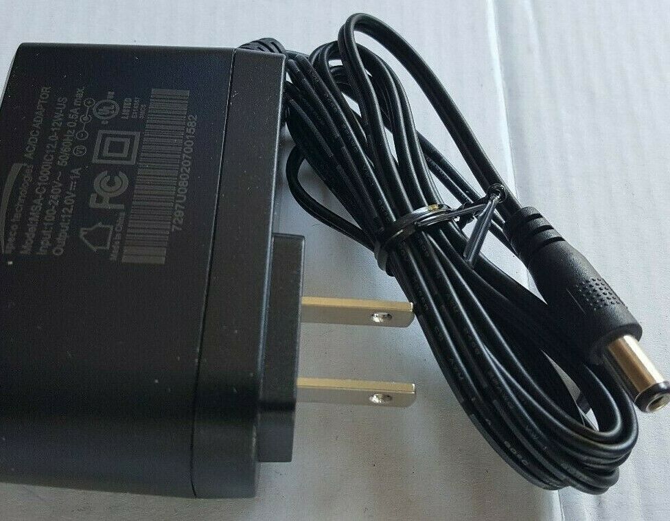 NEW SPECO TECHNOLOGIES MSA-C1000IC12.0-12W-US 12V 1A AC ADAPTOR POWER SUPPLY